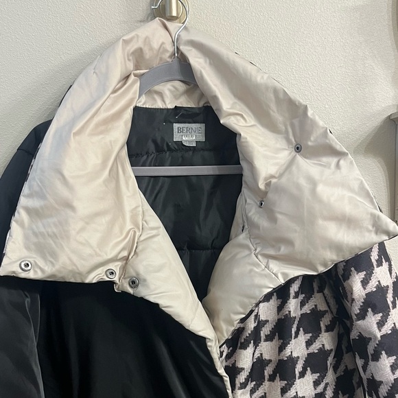 Anthropologie x Bernardo Mixed Print Puffer Jacket oversize Women's Size S - Picture 6 of 15